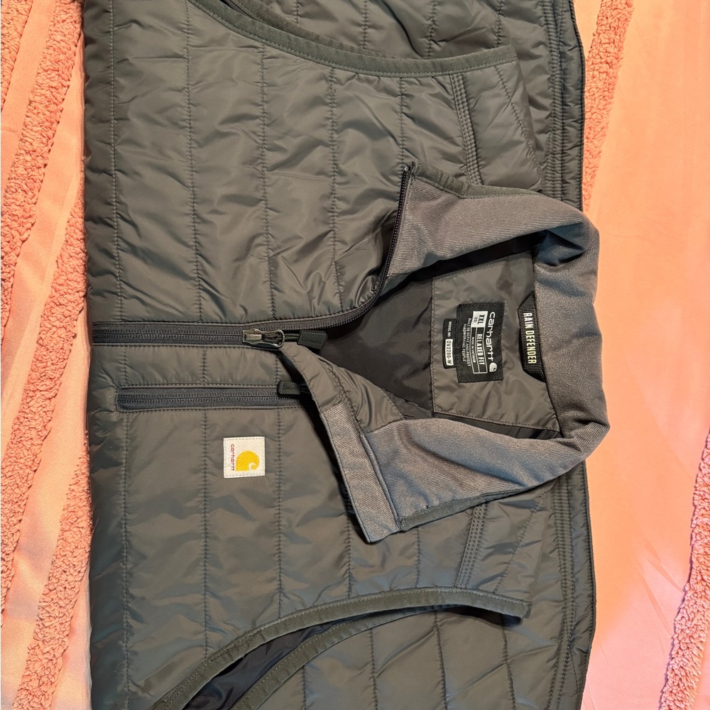 Carhartt Gray Rain Defender Vest